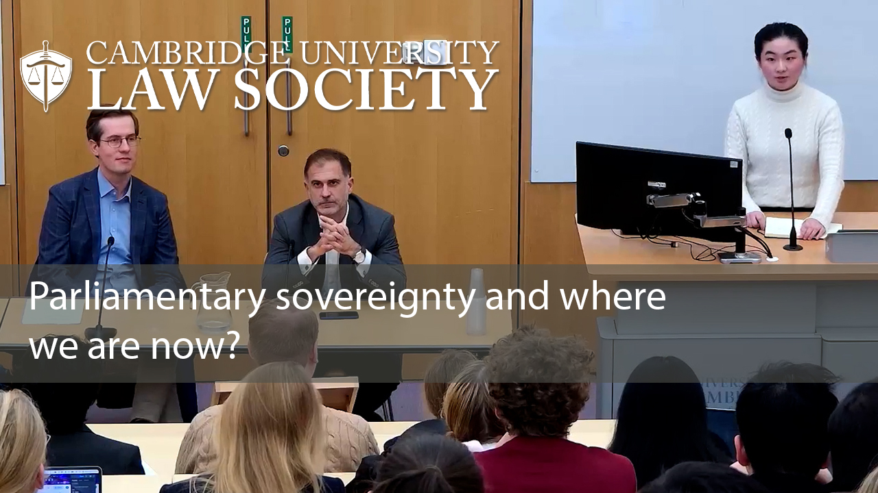'Parliamentary Sovereignty and Where We Are Now after the Supreme Court Rwanda Judgment': CULS Panel discussion's image