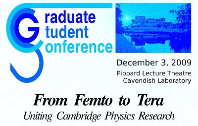 Cavendish Physics Graduate Student Conference 3 Dec. 2009's image