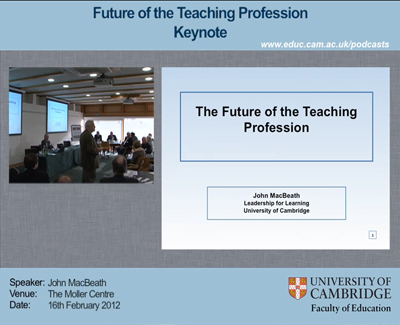 Future of the Teaching Profession: Keynote's image