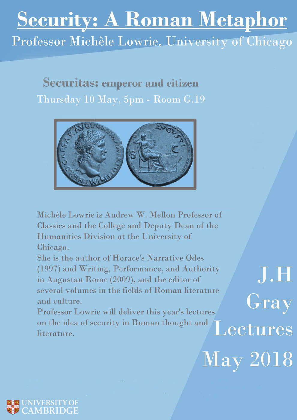 J H Gray Lecture 2018's image