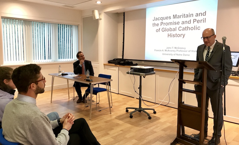 Catholicity and History: Jacques Maritain, the Democratic Crisis and the Promise and Perils of a Global Catholic History | John McGreevy 's image