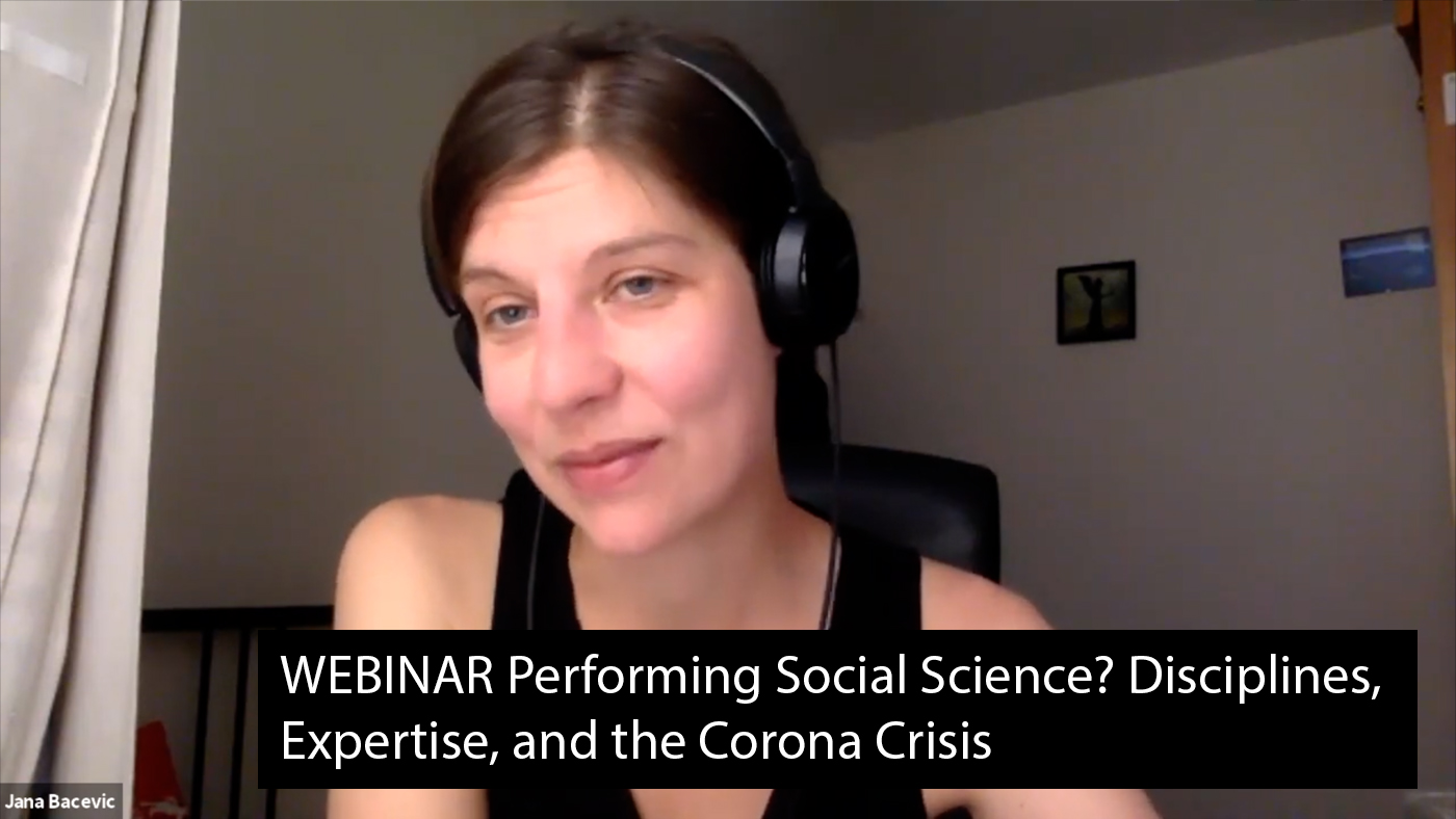 The Politics of Economics - 25 June 2020 - Performing Social Science? Disciplines, Expertise, and the Corona Crisis's image