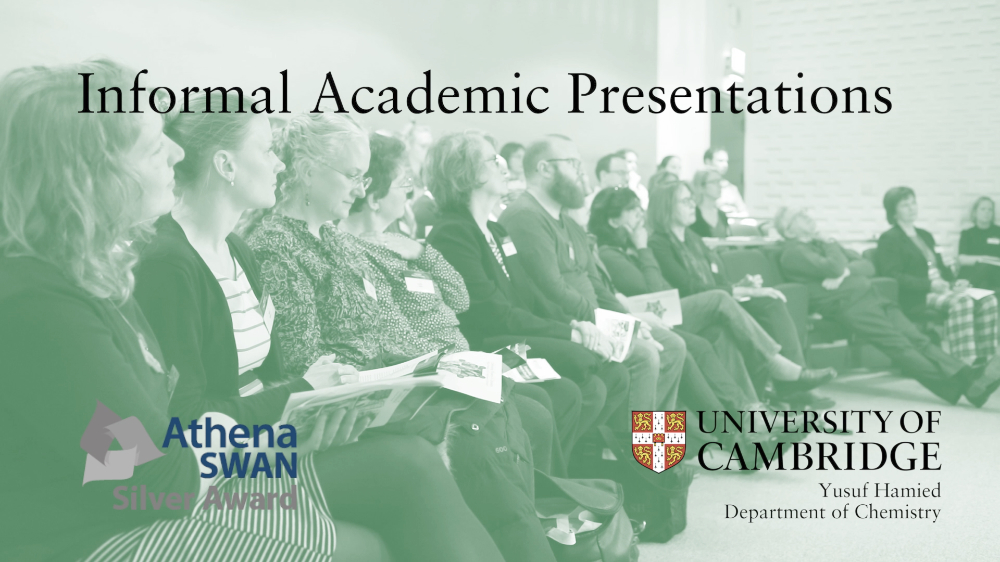 Academic informal presentations's image