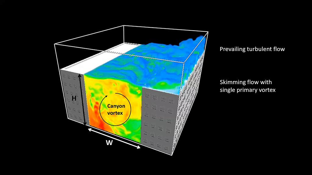 'Street scale turbulent flow: pollutant dispersion' by Jian Zhong (University of Birmingham)'s image