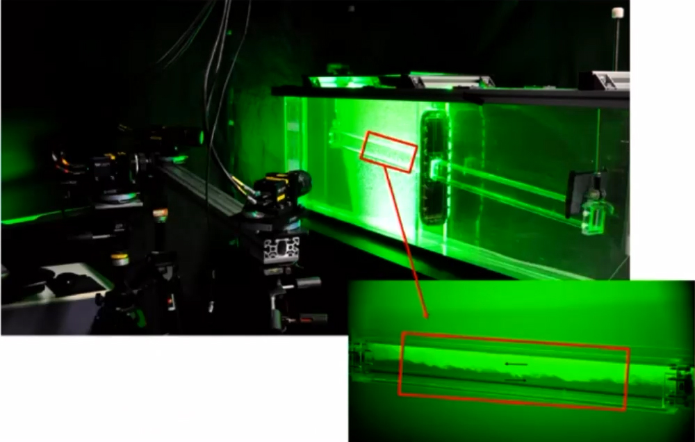 'The stratified inclined duct: what we have learned about stratified turbulence in a maintained shear flow' by Paul Linden (Cambridge)'s image