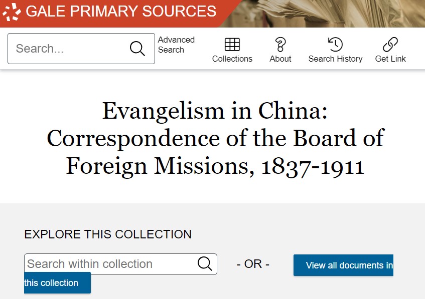 Video Introduction to Database Evangelism in China: Correspondence of the Board of Foreign Missions, 1837-1911's image